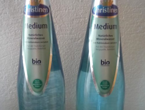 Bio Mineralwasser Christinen medium kohlensäurehaltig