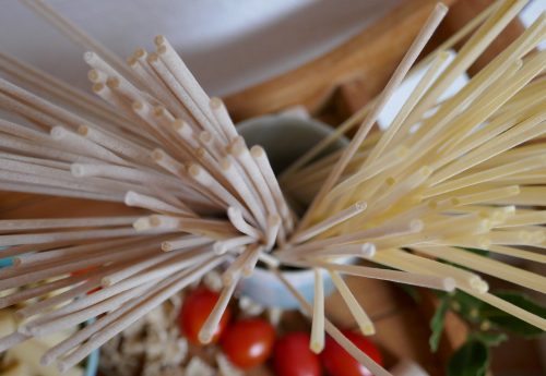 Nudeln - Pasta von der Fattoria La Vialla--Spaghetti alla Chitarra + Spaghetti