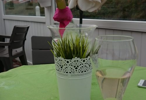 3 Sterne Bio Hotel Dünenhotel Strandeck auf der ostfriesischen Insel Langeoog Außenterrasse Hotel