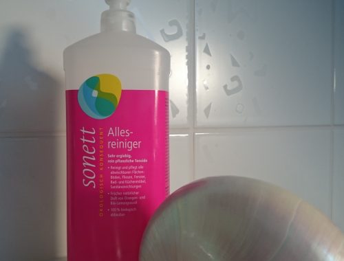 100% biologisch abbaubarer Allesreiniger Orangen und Bio Lemongrassöl von Sonett