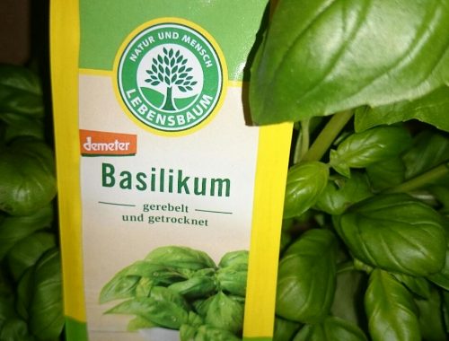 Basilikum, gerebelt und getrocknet von Lebensbaum demeter zertifiziert