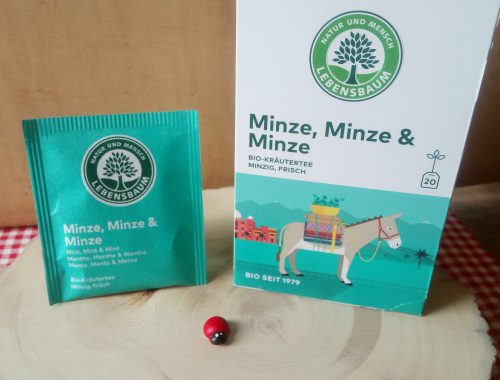 Bio Kräutertee Minze, Minze & Minze, 20 Teebeutel von Lebensbaum minzig frisch