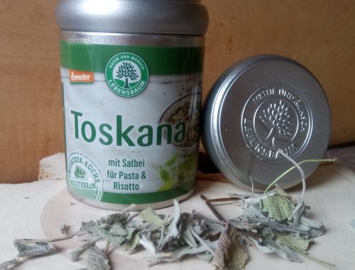Toskana Würzmischung mit Salbei von Lebensbaum für Pasta und Risotto demeter zertifiziert