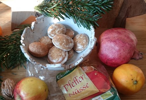 Braune Pfeffernüsse Bio Lebkuchen glasiert von dennree (1)