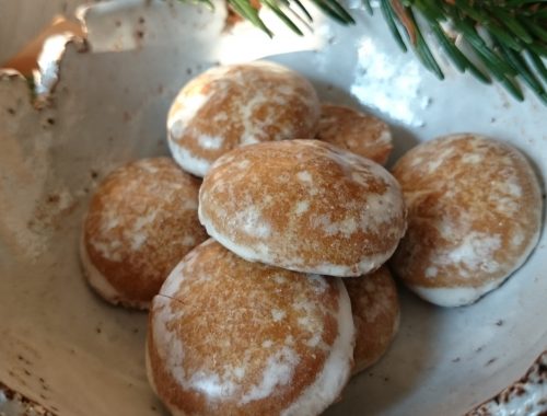 Braune Pfeffernüsse Bio Lebkuchen glasiert von dennree (2)