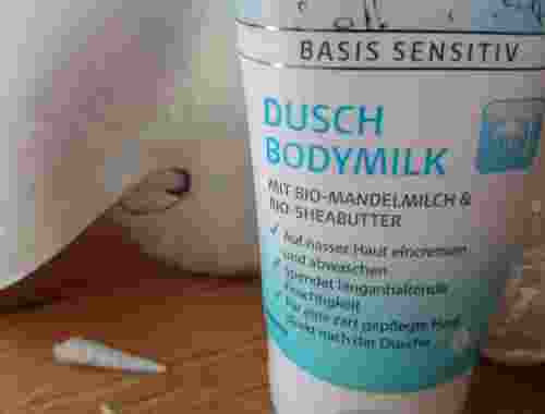 Dusch Bodymilk Bio Mandelmilch Bio Sheabutter von Lavera Naturkosmetik (3)