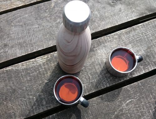 FLSK die Trinkflasche Edeltstahl 100% wasserdicht BPA frei