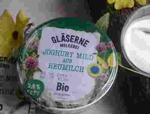 Joghurt mild aus Heumilch mit 3.8% Fett von Gläserne Molkerei (2)