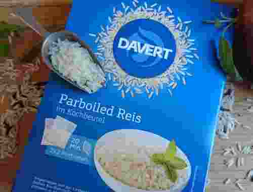 Parboiled Reis im Kochbeutel 2x2 Portionen von Davert (1)