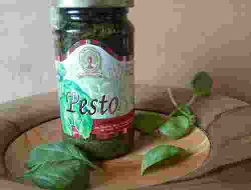 veganes Basilikum Pesto Gourmet Frischkräutersoße von Lebe Gesund