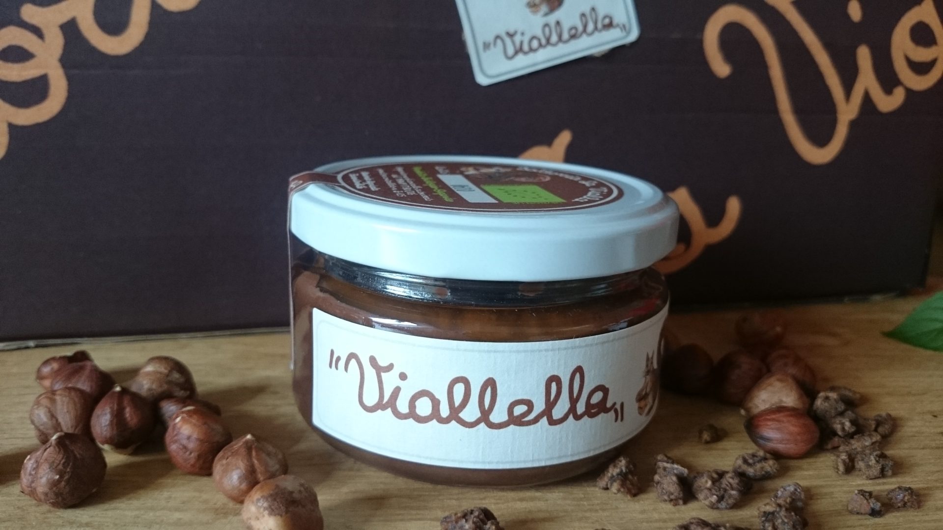 Viallella - Haselnuss-Kakao-Creme - Fattoria La Vialla – bioela.de