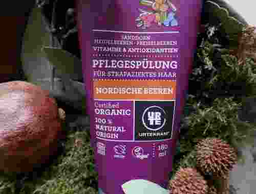 Pflegespülung für strapaziertes Haar, Nordische Beeren von Urtekram, 100 % Natural Origin, organic