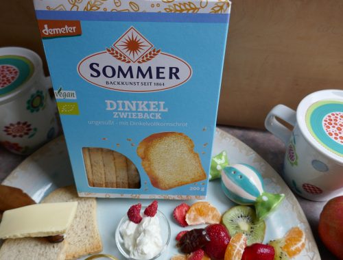 Veganer Dinkel-Zwieback - ungesüßt - mit Dinkelvollkornschrot von Sommer--ein Zwieback für alle Gelegenheiten