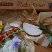 100% kompostierbares Natur Wachs-Papier - 8 m - von Compostella--Compostella Natur Wachs-Papier