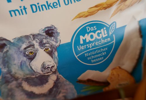 Demeter - Bio-Kokos-Kekse mit Dinkel und Butter, Naschgebäck von Mogli--niedliche Verpackung