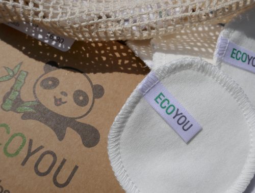 Waschbare Abschminkpads Zero Waste EcoYou,12 Pads (4)